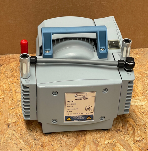 BrandTech Vacuubrand – ME 4 NT – Single‑Stage Diaphragm Vacuum Pump, 70 mbar