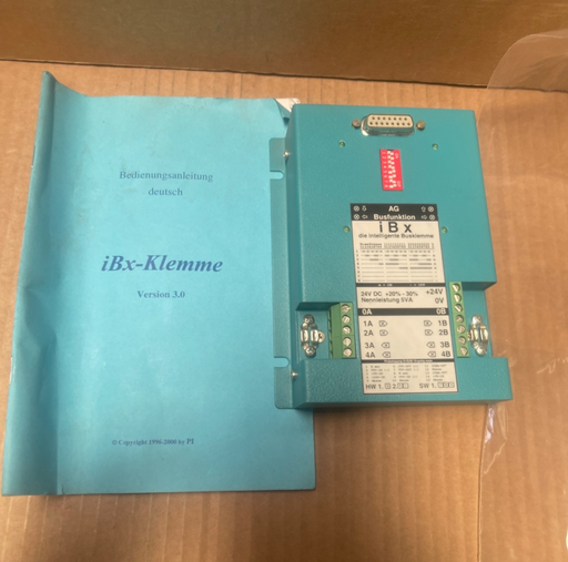AG – iBx – Intelligent PROFIBUS Bus Terminal / iBx-Klemme 24 V DC Version 3.0