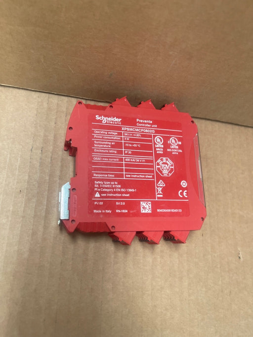 Schneider Electric – XPSMCMCP0802G – Modicon MCM Safety Controller 8 I / 2 O