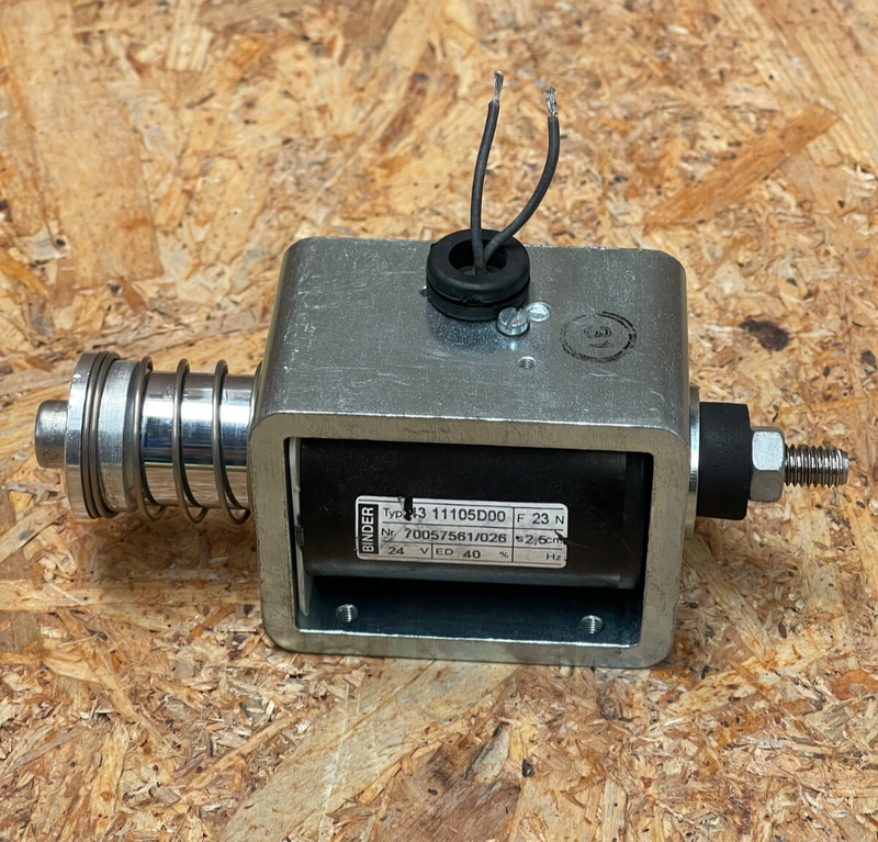 Binder – 4311105D00 – DC Solenoid Magnet, 24 V, 23 N, ED 40%