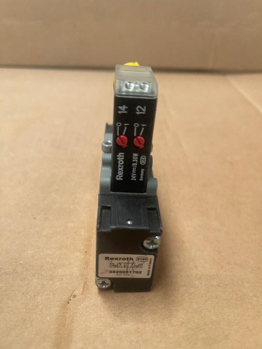 Bosch Rexroth - 0820051702 - 5/2-Way Single Solenoid Valve with 24 V DC Coil