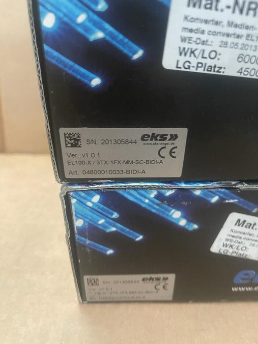 EKS - EL100-X/3TX-1FX-MM-SC-BIDI-A / 04800010033-BIDI-A EtherNet Switch