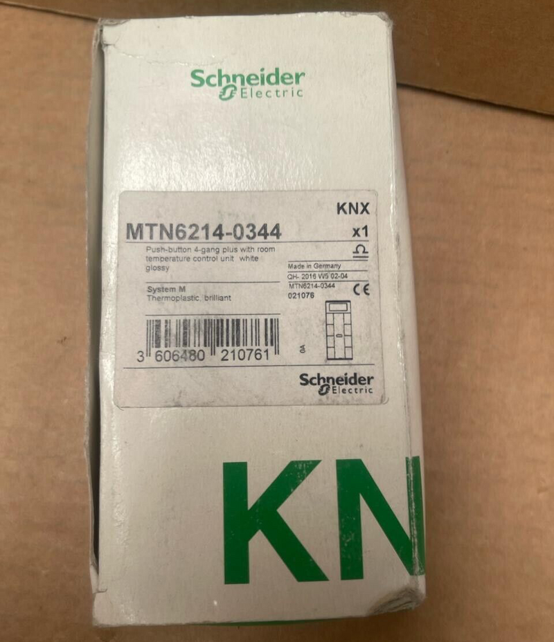 Schneider Ekectric System M - MTN6214-0344 - Room Temperature Control Unit