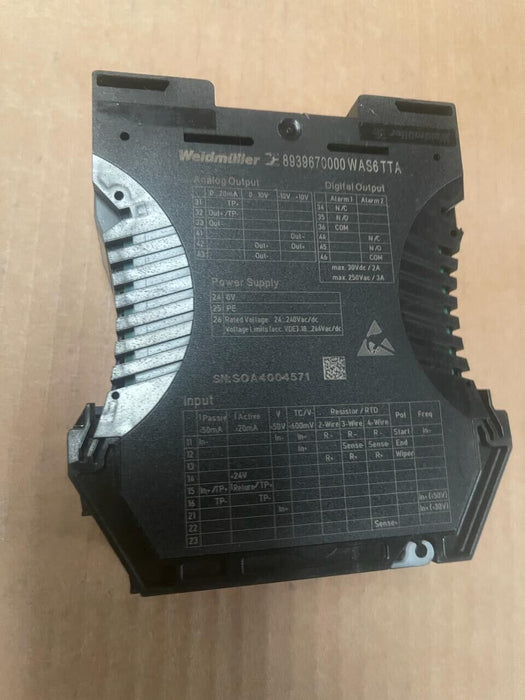 Weidmüller - 8939670000 WAS6 TTA - Universal Signal Converter