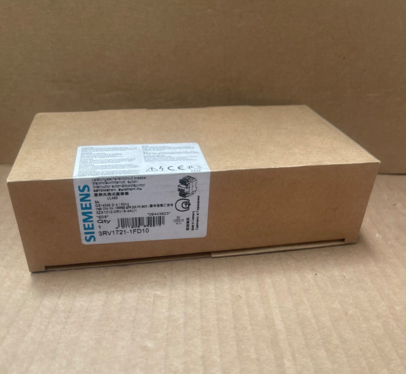 Siemens – 3RV1721-1FD10 – S0 Frame Motor Protection Circuit Breaker / Switch