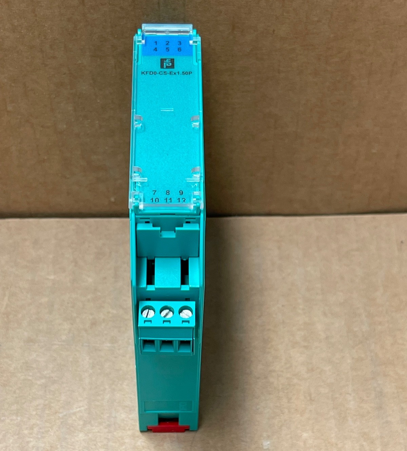 Pepperl+Fuchs – KFD0‑CS‑Ex1.50P (72143) – 1‑Channel Intrinsically Current Repeat