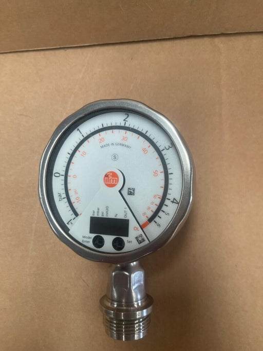 ifm - PG2795 - Flush Pressure Sensor with Analog Display