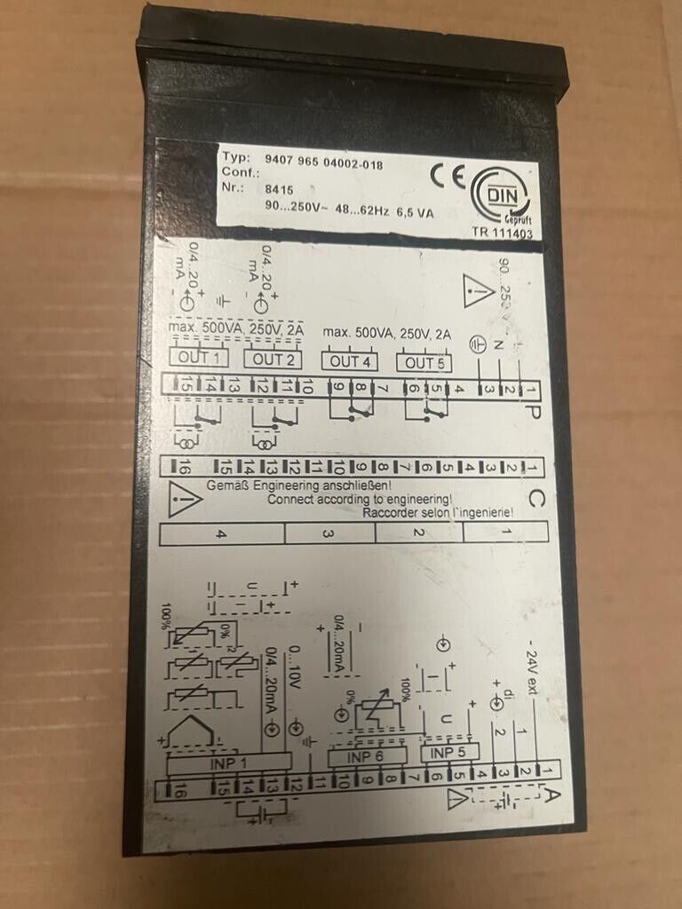 Hiller 9407 965 04002-018 TemperaturRegler