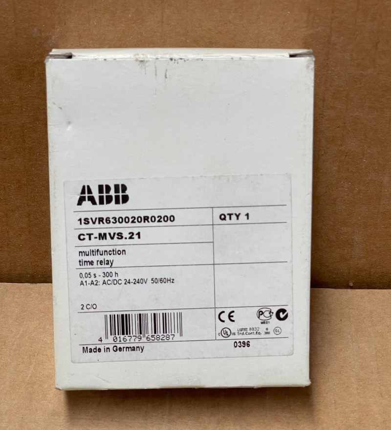 ABB – 1SVR630020R0200 – CT‑MVS.21 Multifunction Time Relay