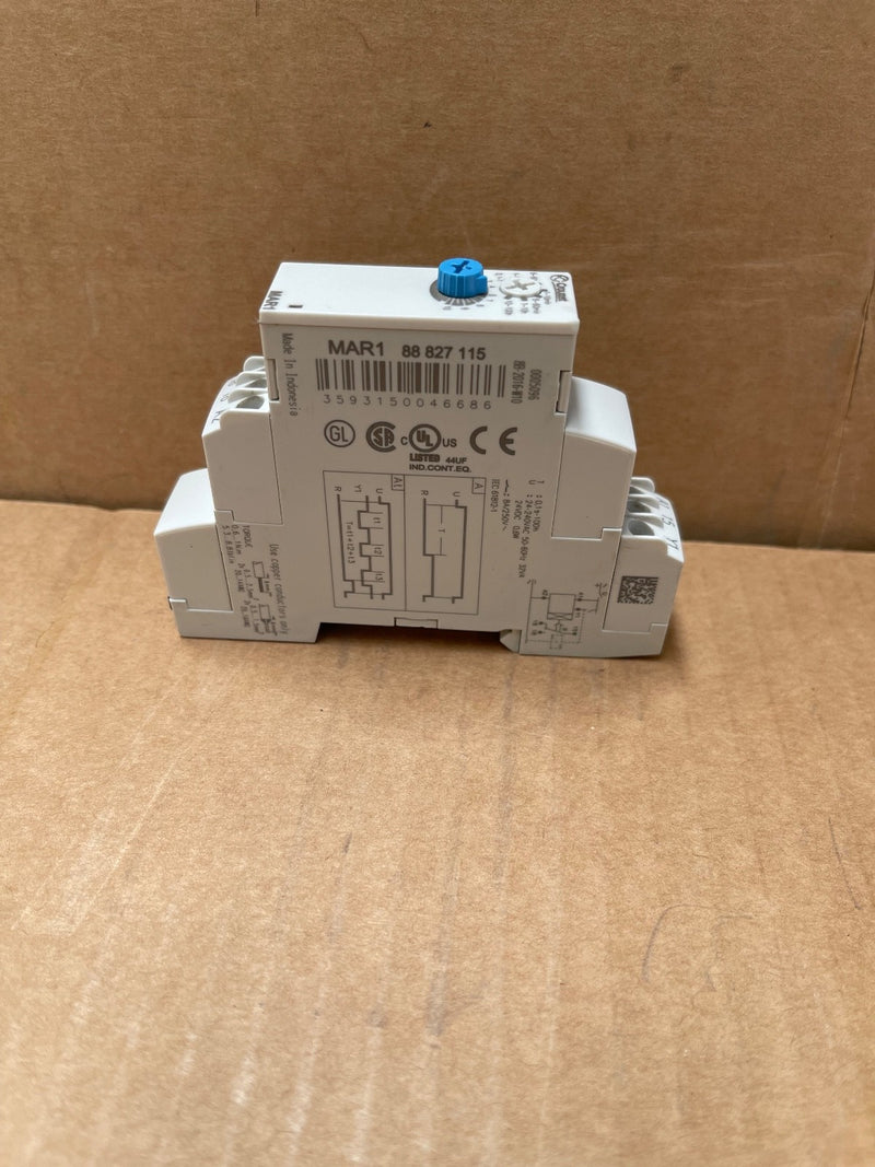 Crouzet – 88827115 – MAR1 Multifunction DIN‑Rail Timer Relay (0.1 s‑100 h)