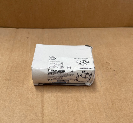 Telemecanique – XUK8AKSNM12 – XU Diffuse Photo‑Electric Sensor, 12‑24 V DC, M12