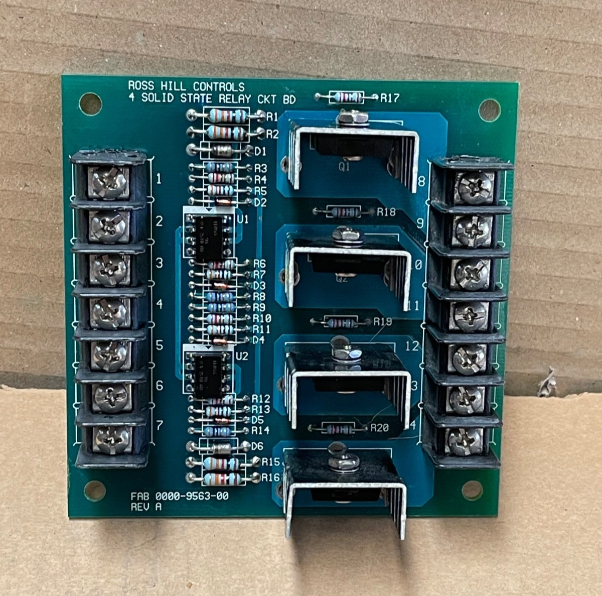 Ross Hill Controls – 0000‑9563‑00 – Solid State Relay Circuit Board ...