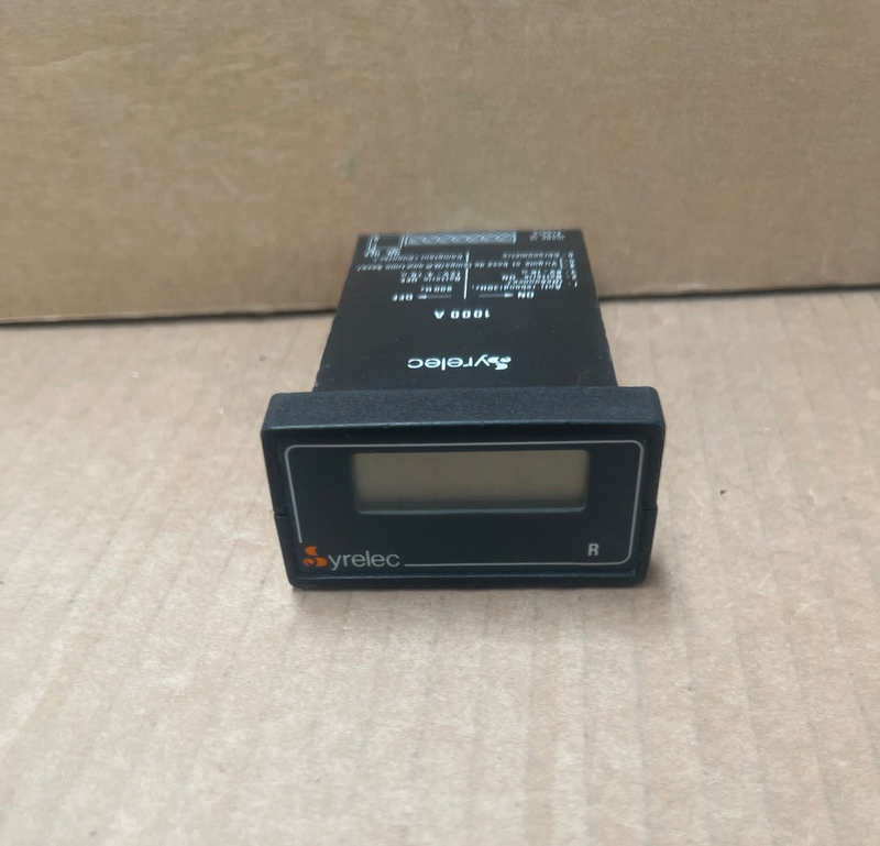 Syrelec – 1000 A – Programmable Counter/Timer Module (6-Digit LCD)