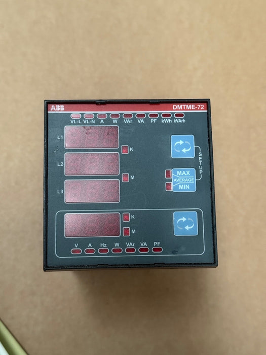 ABB – 2CSG162030R4022 DMTME‑I‑485‑72 – Panel Multimeter, LED, RS‑485 Modbus