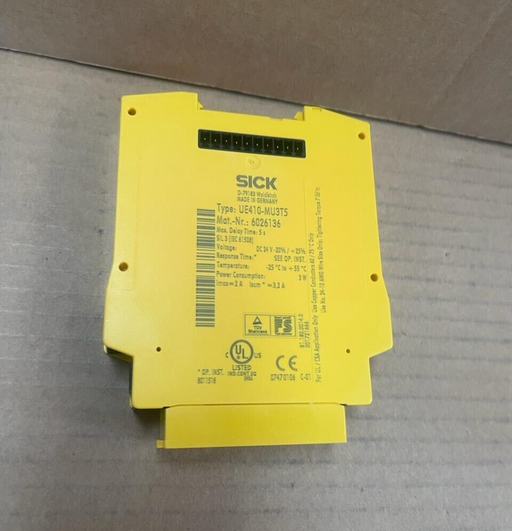 SICK - UE410-MU3T5 - 6026136 - Safety Controller
