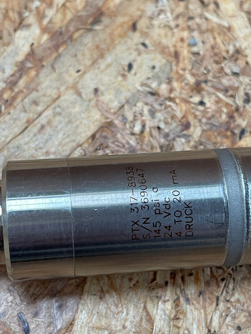 GE Druck – PTX 317‑8938 – Pressure Transmitter, 0–145 PSI, 4–20 mA Output