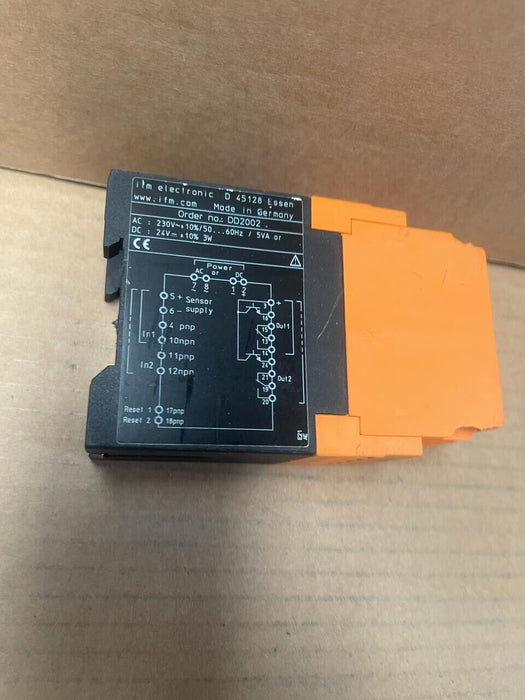 IFM - DD2002 - Monitor FR-2 Frequency / Speed