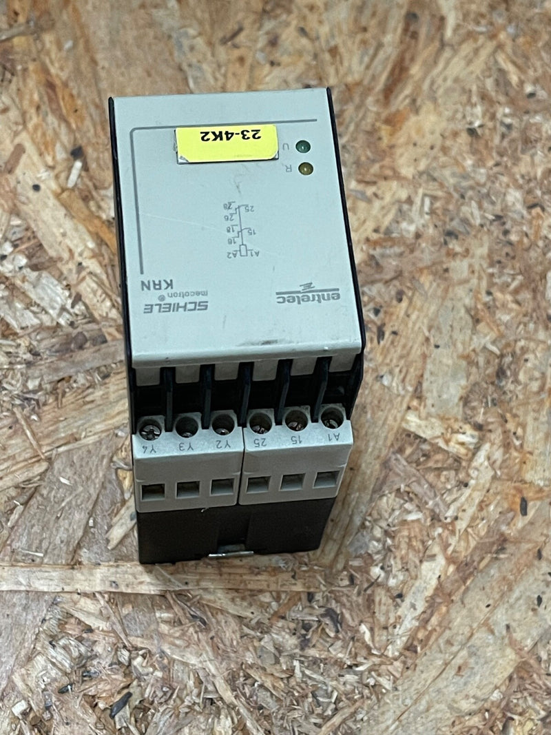 Entrelec Schiele – 2.450.091.00 – Mecotron Contact Protection / Monitoring Relay