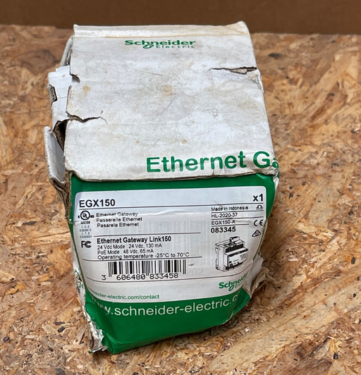 Schneider Electric – EGX150 – Link150 Ethernet Gateway (2‑Port, 24 V DC/PoE)