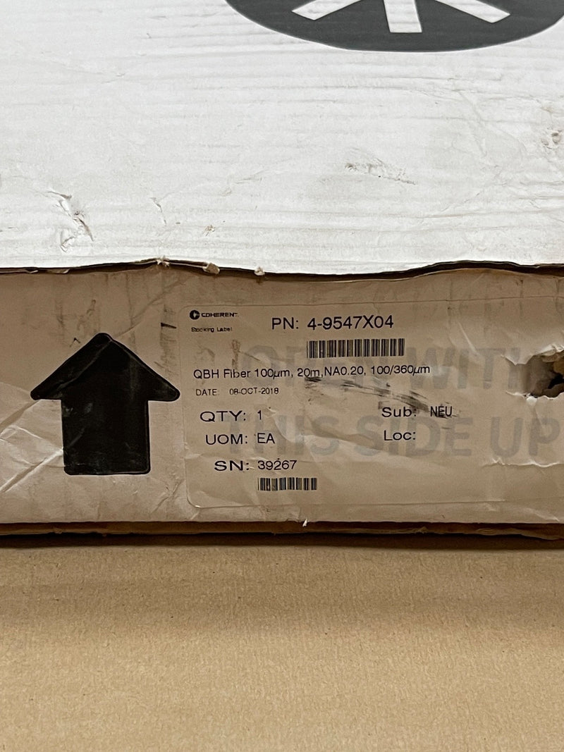 Coherent 4-9547X04 – QBH Fiber Optic Cable 100 µm Core / 360 µm Cladding – 20m
