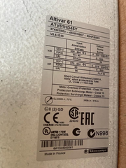Schneider Electric, ATV61HD45Y, ATV61 37kW/500V - 45kW/690V - 50HP/600V