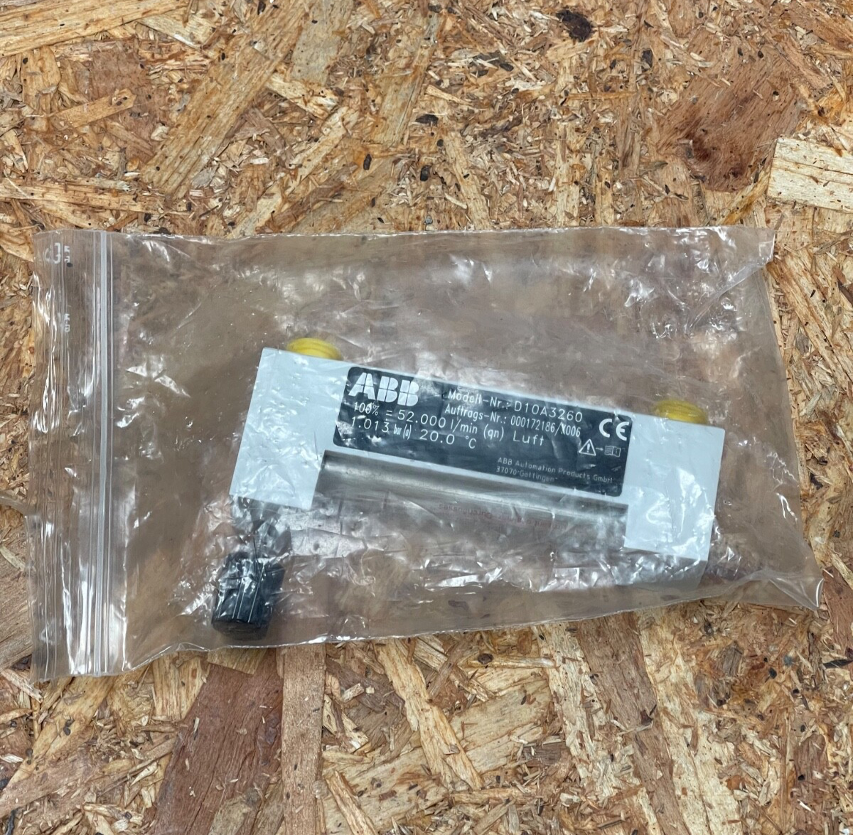 ABB – D10A3260 – All‑Plastic Purge (Variable‑Area) Flow Meter, 1/8″ NP ...