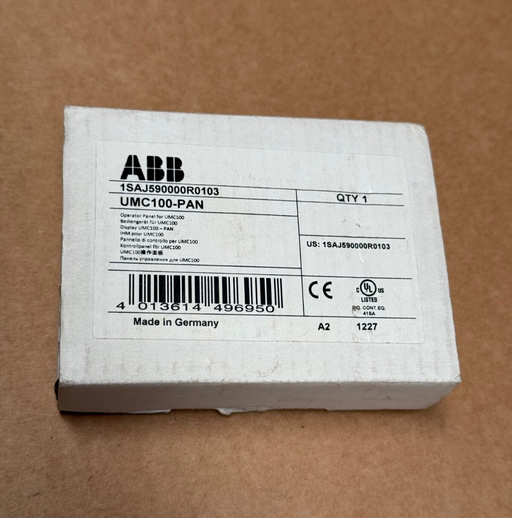 ABB – UMC100‑PAN (1SAJ590000R0103) – LCD Operator Panel with USB for UMC100.3