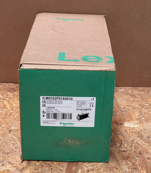 Schneider Electric – ILM0702P01A0010 – Integrated Servo Motor, 1.7 N·m, 6000 RPM