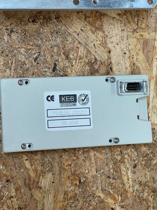 KEB – 14F5G1E‑Y002 + 00.F5.060‑1000 – Combivert F5 Drive with Operator Panel 7.5