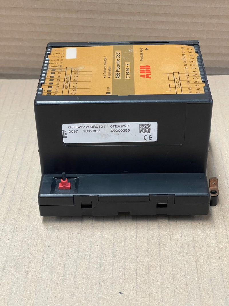 ABB – GJR5251200R0101 – 07EA90‑S Analog Input Module PLC Card