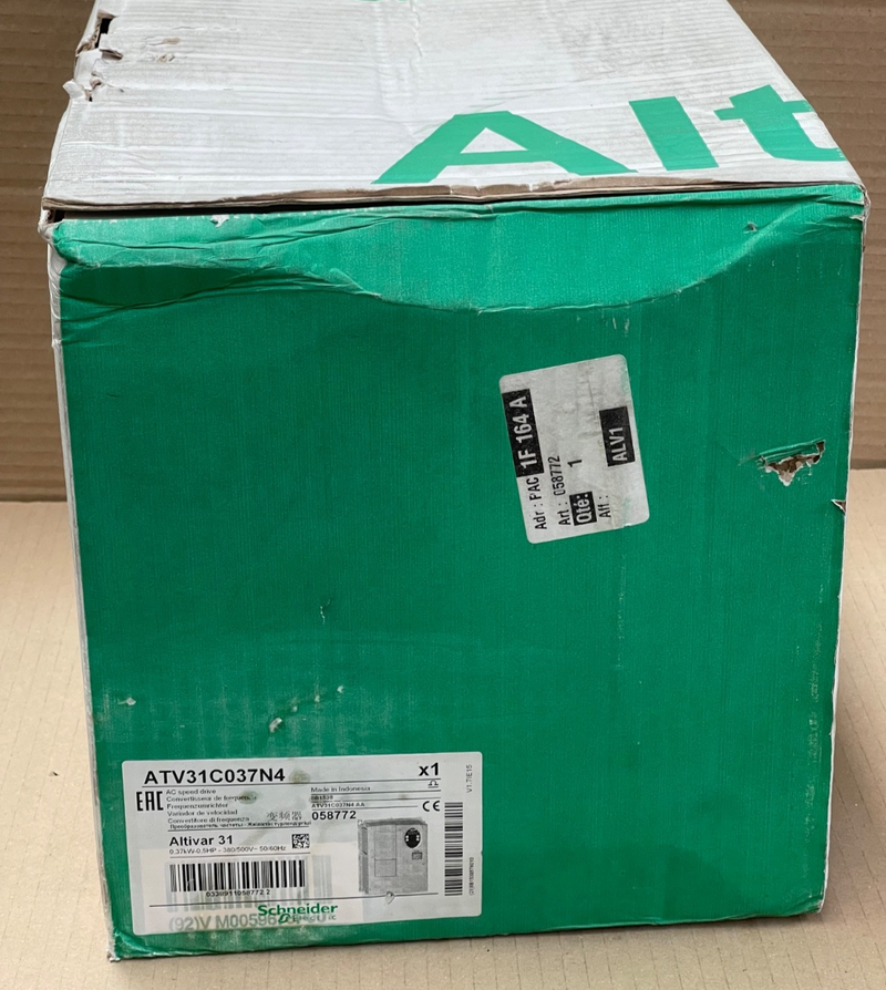Schneider Electric – ATV31C037N4 – Altivar 31 VFD 3.7 kW 380‑500 V AC