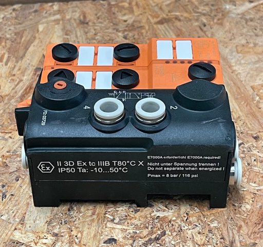 ifm electronic - AC246A - AS-Interface AirBox, 5/2 Valve, 2 DI, ATEX, 24–31.6 V
