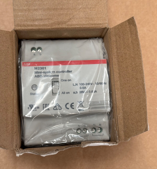 ABB – M2301 Mini‑System Controller (2TMF210161W0002) – DIN‑Rail Welcome Door Ent