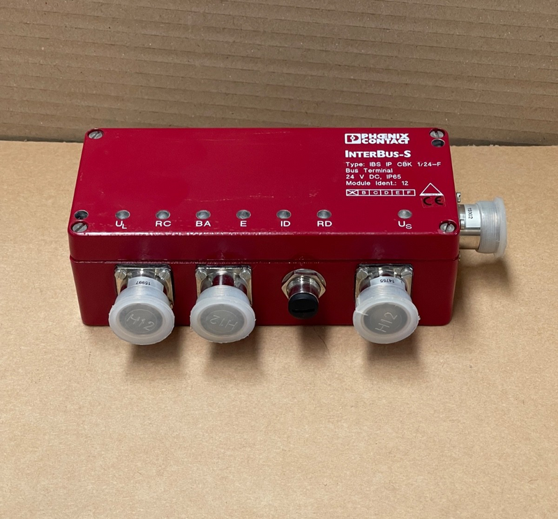 Phoenix Contact – IBS IP CBK 1/24‑F – INTERBUS‑S Bus Terminal Module