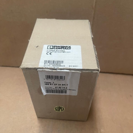 Phoenix Contact - 2750743 - IBS ST ZF 24 BK-T - INTERBUS-ST Bus Coupler, 24 V DC