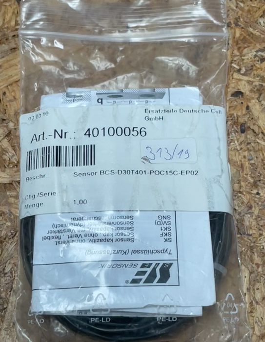 Balluff - BCS D30T401-POC15C-EP02 - Capacitive Sensor, Ø30 mm, PNP NC
