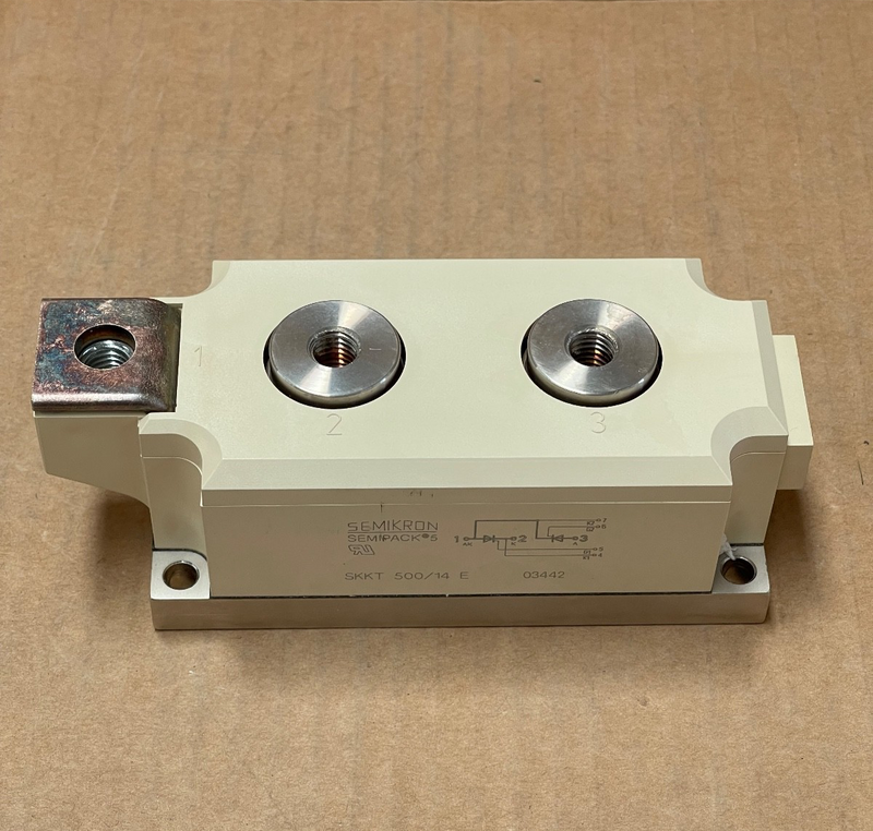 Semikron – SKKT 500/14E – SEMIPACK® 5 Thyristor Module 500 A / 1400 V (Dual SCR)