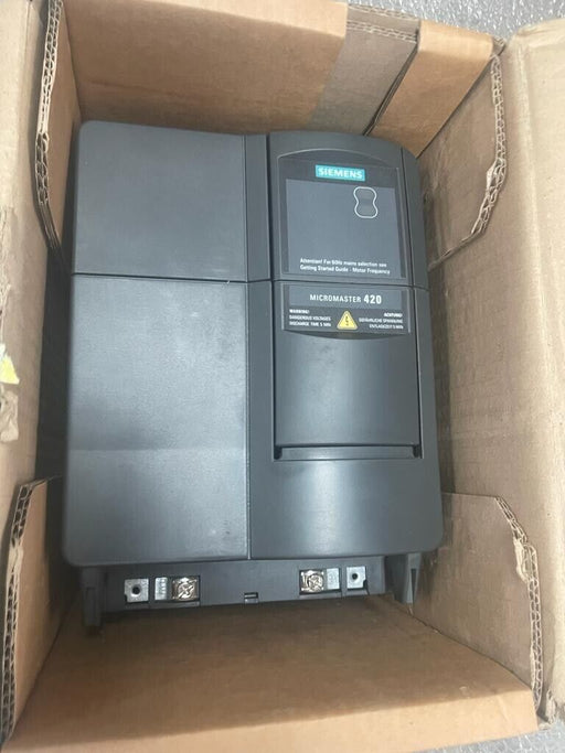 SIEMENS MICROMASTER 420 6SE6420-2AD25-5CA1 5.50kW 380-480VDC