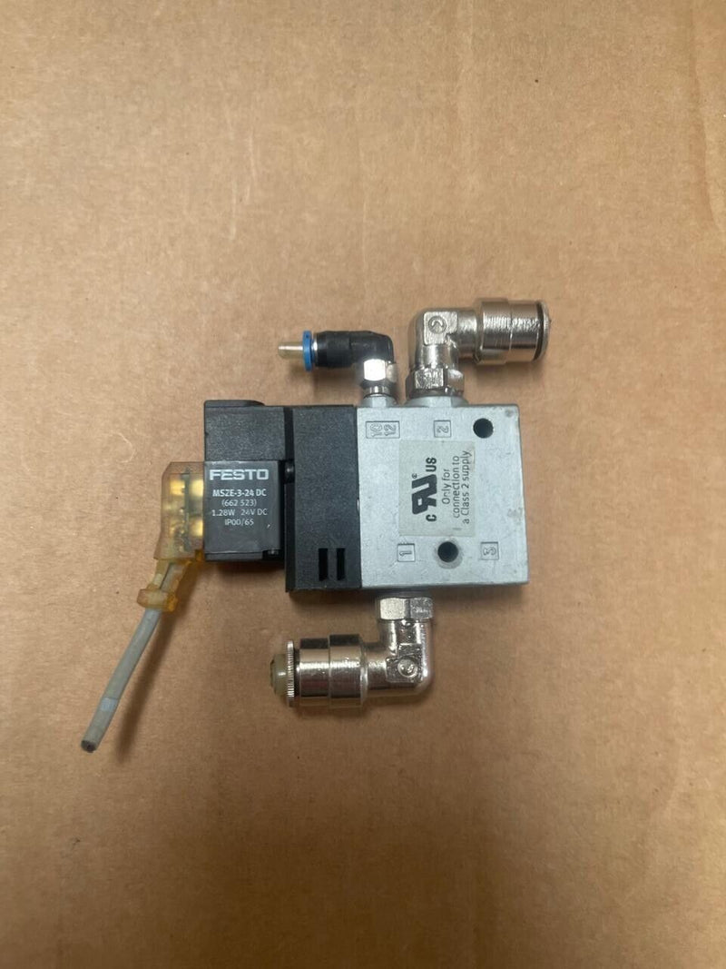 Festo - CPE14-M1BH-3GL-1/8 - 3/2-Way Solenoid Valve - 196929