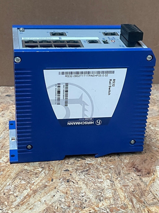 Hirschmann – RS32‑0802T1T1TPAEHF05.0.02 – Managed DIN‑Rail Ethernet Switch