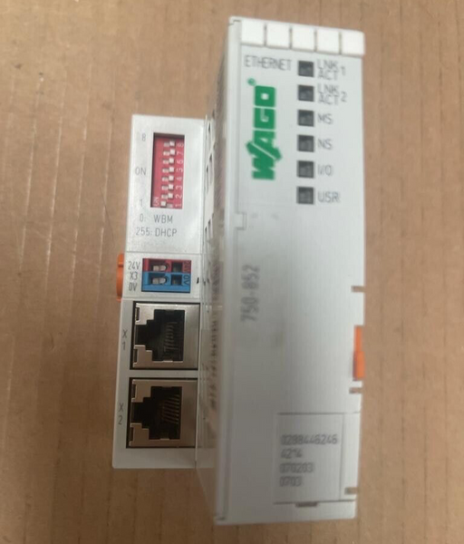 WAGO - 750-852 - Controller ETHERNET 3. Generation; ECO