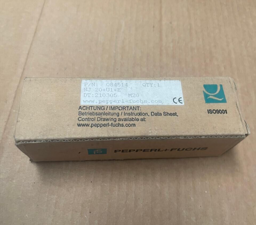 Pepperl+Fuchs - 084514 - NJ 20+U1+E - Inductive Proximity Switch, 10–60V DC