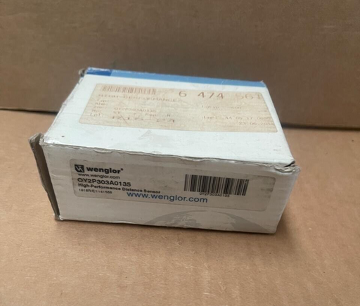 Wenglor - OY2P303A0135 - Laser Distance Sensor, 0–3000 mm, IP68, 10–30 V DC