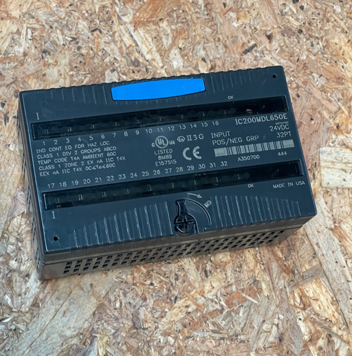 GE Fanuc – IC200MDL650E – VersaMax 32‑Point 24 VDC Discrete Input Module