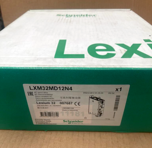 Schneider Electric, LXM32MD12N4, AC Servo Drive 3A Lexium 32