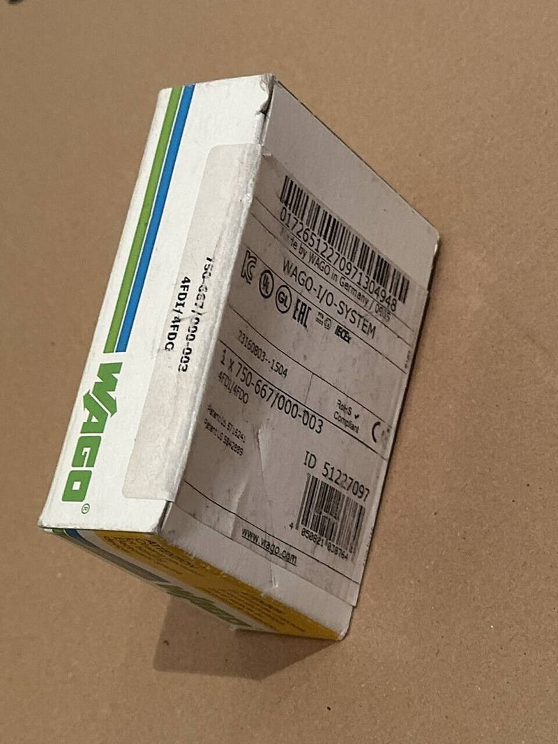 WAGO I/O-SYSTEM 750-667/000-003 4FDI/4FDO