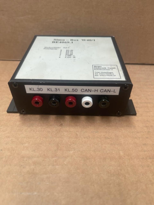 Berger Elektronik SIMU - Box W40/1 BE4069.1 - Steckverbinder