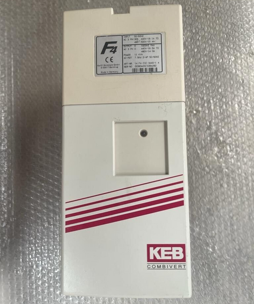 Top, KEB, 14.F4 C1E-3440/1 4, COMBIVERT F4 7.5KW Frequency Inverter 11KVA