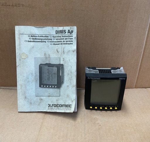 SOCOMEC – 48250000 – DIRIS AP Multifunction Meter 110‑400 V / 120‑350 VDC