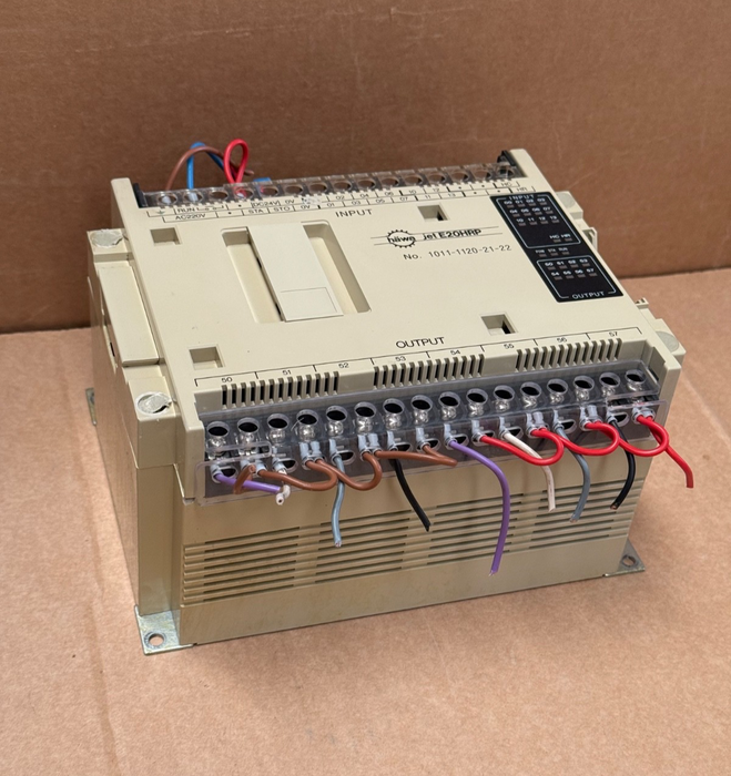 Häwa – E20HRP – Hitachi Compact PLC Controller Module, 12 DC In / 8 Relay Out